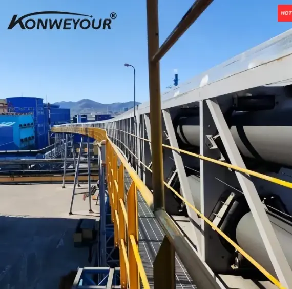 Uždarytas vamzdžio juostos konvejeris